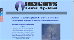 Desktop Screenshot of heightstowers.com